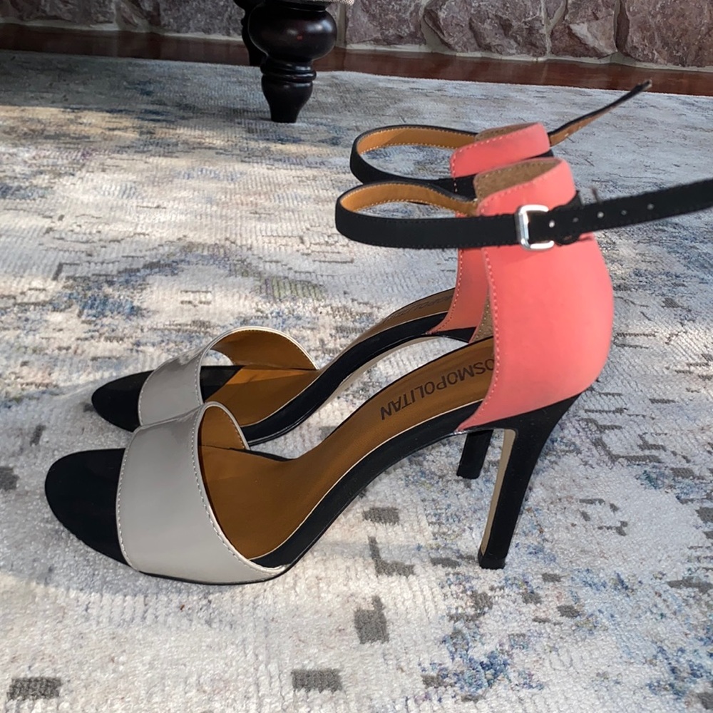 Cosmopolitan heeled strap sandals